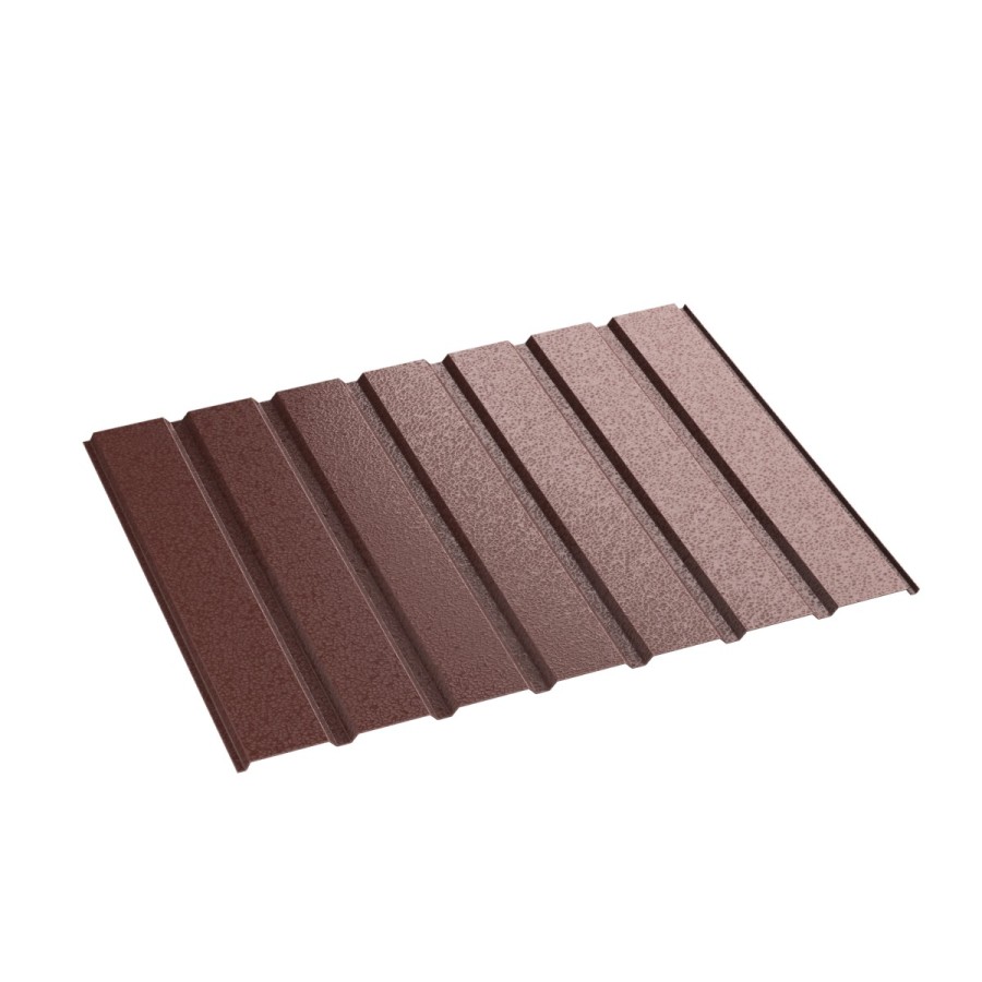 Профнастил_С-15А_СТАЛЬНОЙ БАРХАТ_8017